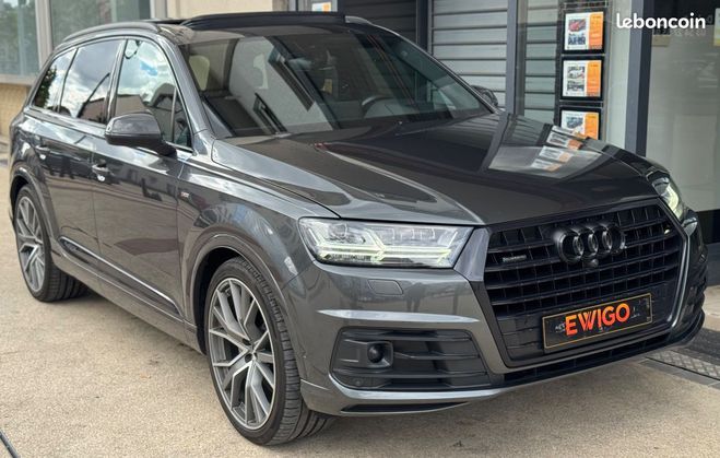 Audi Q7 3.0 50 tdi 285ch hybrid s-line plus s ed Gris de 2019
