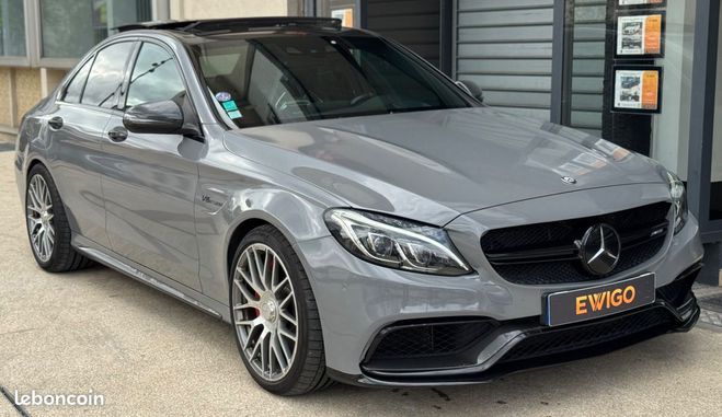 Mercedes Classe C 63s 4l v8 bi turbo 510ch amg speedshift- Gris de 2015