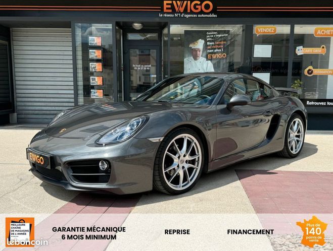 Porsche Cayman 981 2.7 275ch pdk bva aileron gt4 entret Gris de 2013