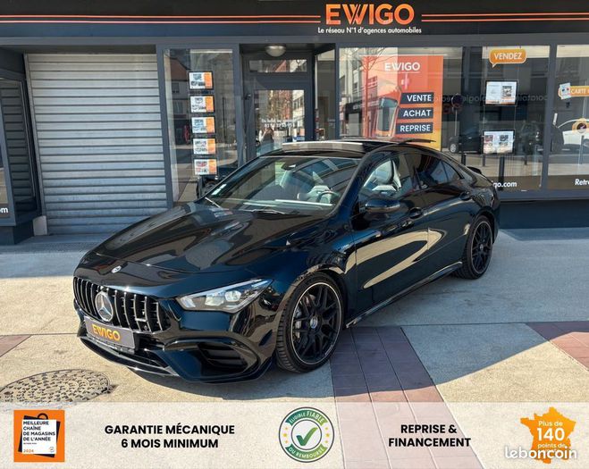 Cliquer pour voir la photo suivante Mercedes Classe CLA Classe coupe 2.0 45 390 plus 4matic bva Noir de 2020