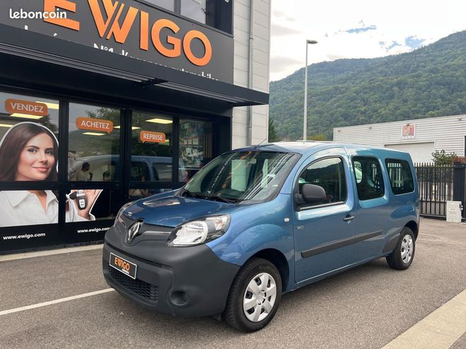 Cliquer pour voir la photo suivante Renault Kangoo combi l2 33kwh electric e-tech 60ch 5 pl Bleu de 2019