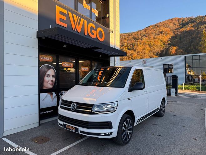 Cliquer pour voir la photo suivante Volkswagen Transporter vu t6 edition 204ch attelage apple carpl Blanc de 2017