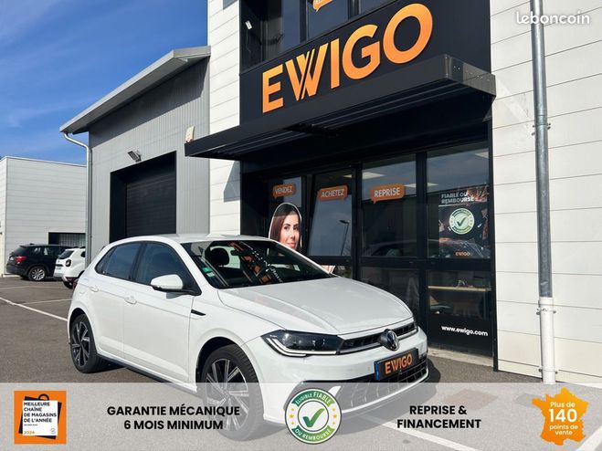 Cliquer pour voir la photo suivante Volkswagen Polo 1.0 tsi 95ch r-line apple carplay came Blanc de 2023