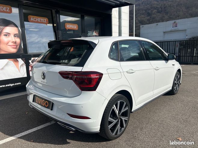 Volkswagen Polo 1.0 tsi 95ch r-line   apple carplay came Blanc de 2023