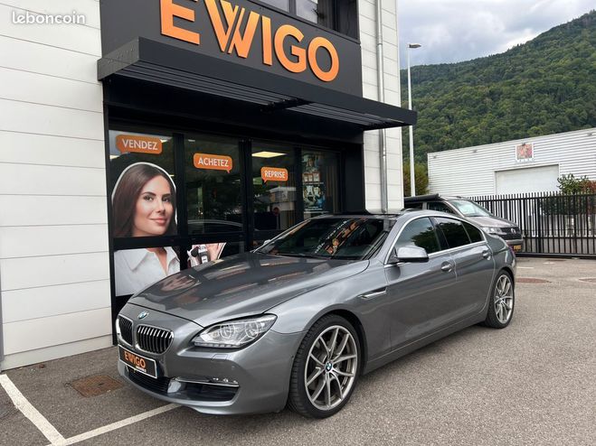 Cliquer pour voir la photo suivante BMW Serie 6 640d grand sport 300 ch xdrive toit pano Gris de 2014