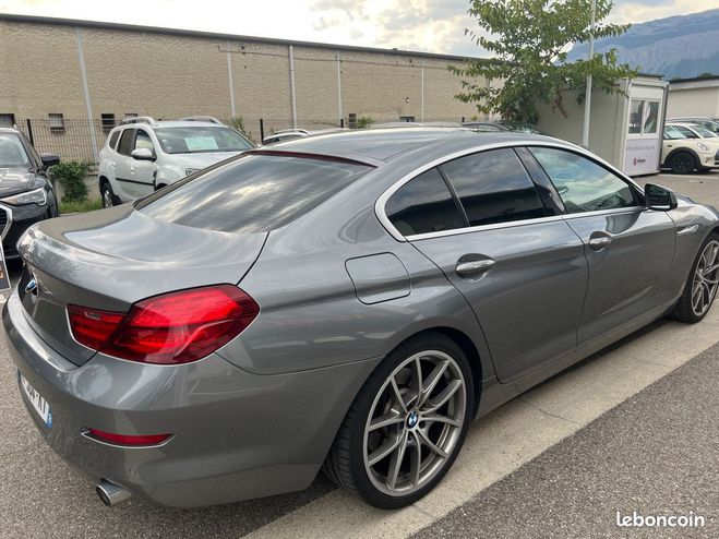 BMW Serie 6 640d grand sport 300 ch xdrive toit pano Gris de 2014