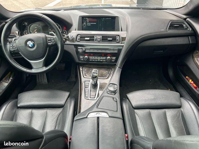 BMW Serie 6 640d grand sport 300 ch xdrive toit pano Gris de 2014