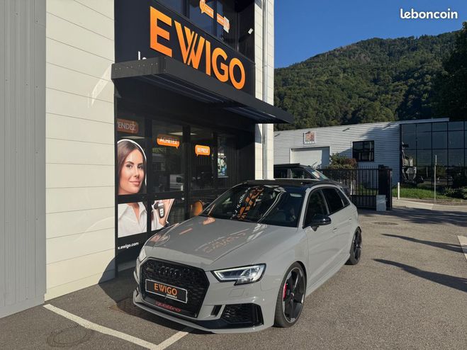 Cliquer pour voir la photo suivante Audi RS3 sportback 2.5l tfsi 400ch quattro toit o Gris de 2019