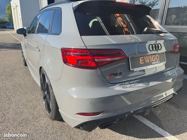 Audi RS3 sportback 2.5l tfsi 400ch quattro toit o Gris de 2019