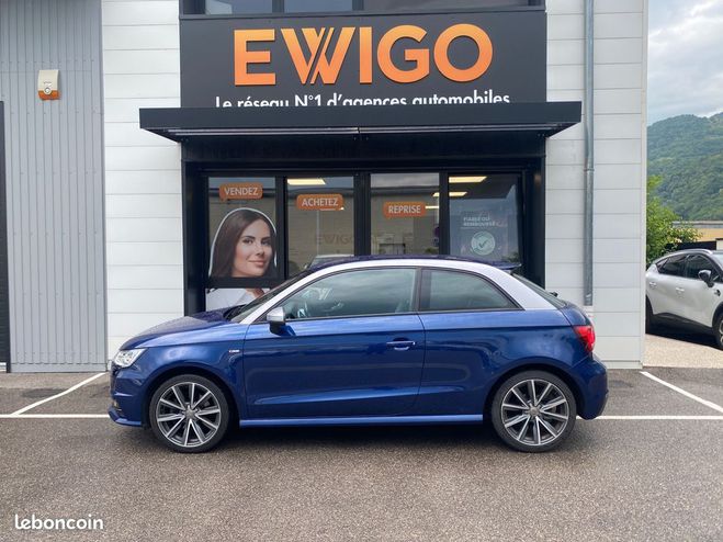 Audi A1 1.4 tfsi 125ch s-line   radar av ar Bleu de 2016