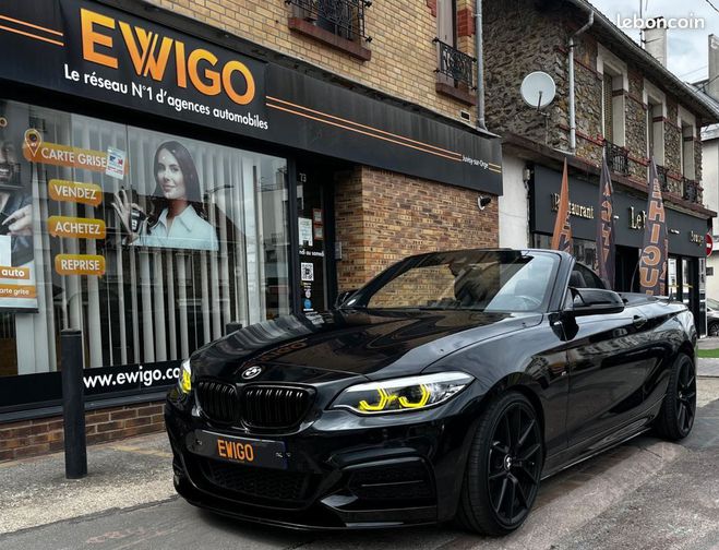 BMW Serie 2 coup (f23) lci cabriolet m240i 3.0 i st Noir de 2018