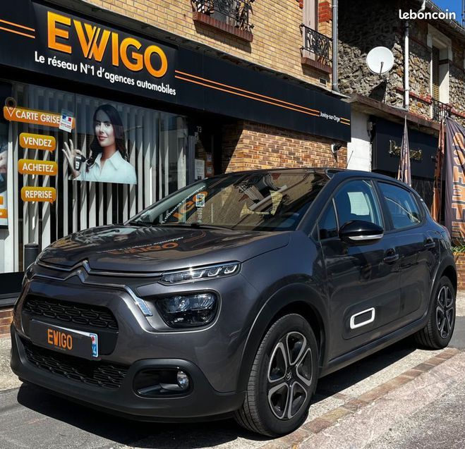 Cliquer pour voir la photo suivante Citroen C3 generation-iii 1.2 80 ch feel pack apple Gris de 2022