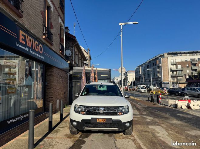 Dacia Duster 1.5 dci 110 ch prestige 4x2 radar de rec Blanc de 2016