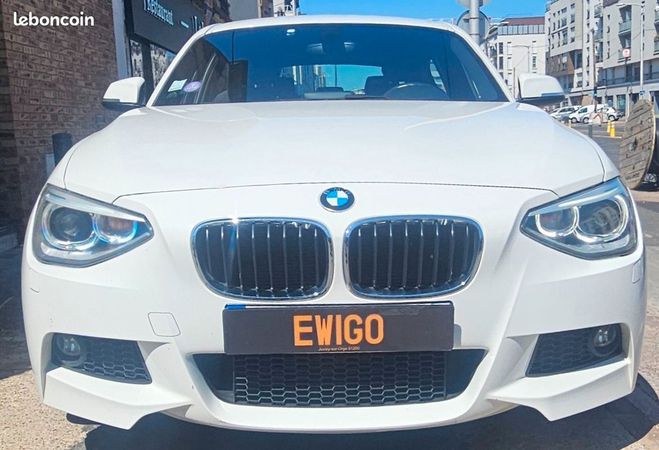 BMW Serie 1 116i m sport xnon Blanc de 2015