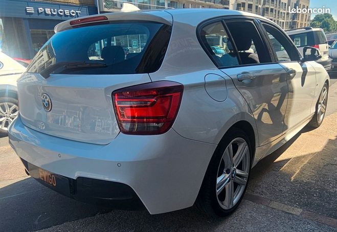 BMW Serie 1 116i m sport xnon Blanc de 2015