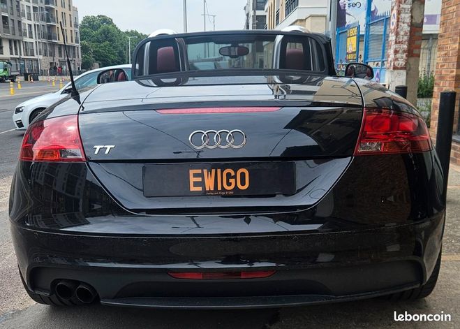 Audi TT Roadster 2.0 tdi 170 quattro s-tronic bv Noir de 2012
