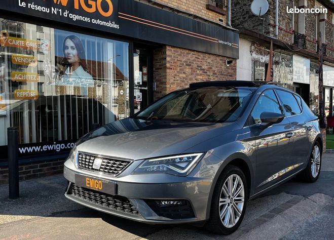 Cliquer pour voir la photo suivante Seat Leon 2.0 tdi 150 ch xcellence toit ouvrant Gris de 2017