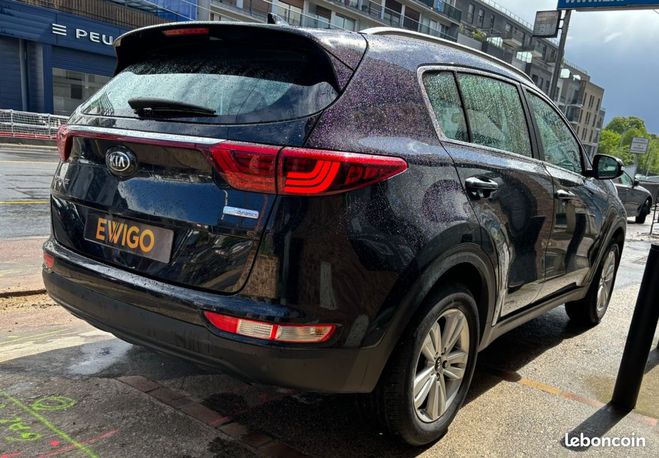 Kia Sportage 1.6 gdi 4x2 isg 132 ch Noir de 2018