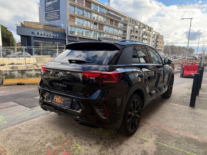 Volkswagen T Roc r-line 1.5 tsi 150ch evo dsg tactile sie Noir de 2022