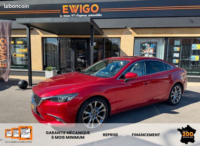 Mazda 6 2.2 skyactiv-d 175ch selection bva Rouge de 2016
