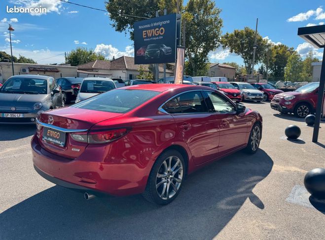 Mazda 6 2.2 skyactiv-d 175ch selection bva Rouge de 2016