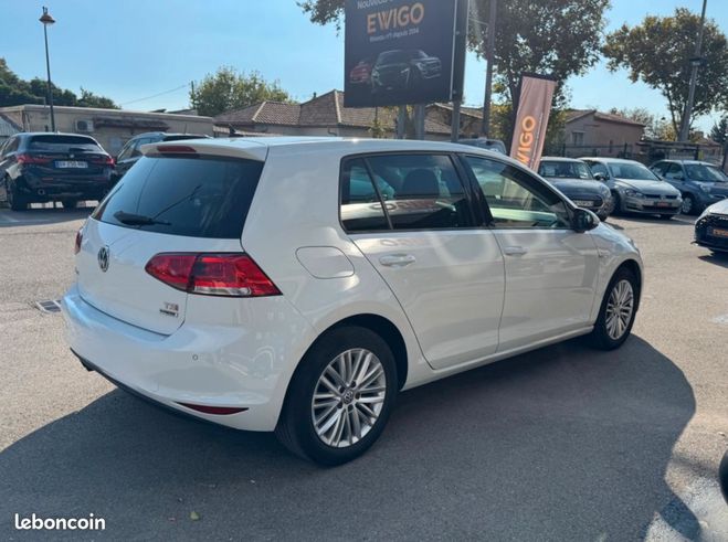 Volkswagen Golf 1.4 tsi 122ch bluemotion technology cup  Blanc de 2014