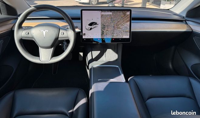 Tesla Model 3 model-3 electric 325ch 60kwh standard-pl Blanc de 2021