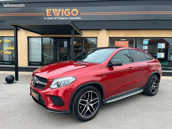 Cliquer pour voir la photo suivante Mercedes GLE Coupé classe 3.0 43 365ch amg 4matic 9g- Rouge de 2017