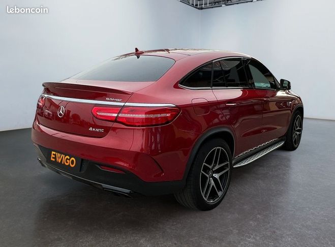 Mercedes GLE Coup classe 3.0 43 365ch amg 4matic 9g- Rouge de 2017