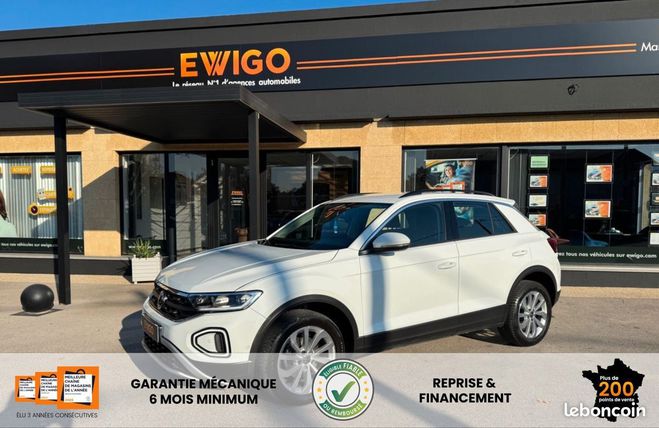 Cliquer pour voir la photo suivante Volkswagen T Roc 1.0 tsi 110ch life Blanc de 2023