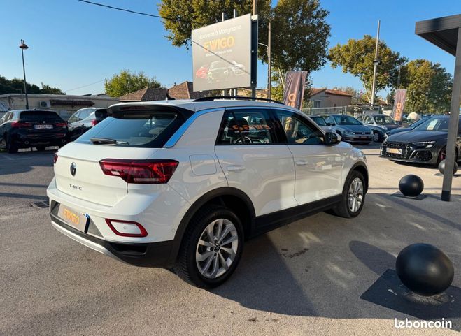 Volkswagen T Roc 1.0 tsi 110ch life Blanc de 2023