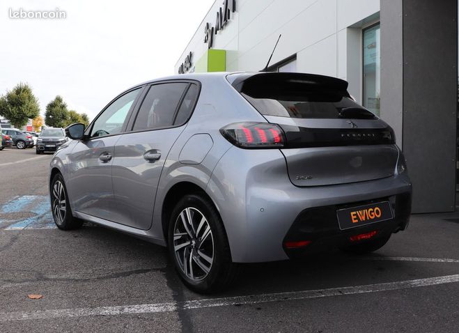 Peugeot 208 1.2 100ch allure carplay Gris de 2022