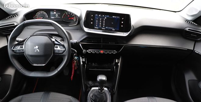 Peugeot 208 1.2 100ch allure carplay Gris de 2022