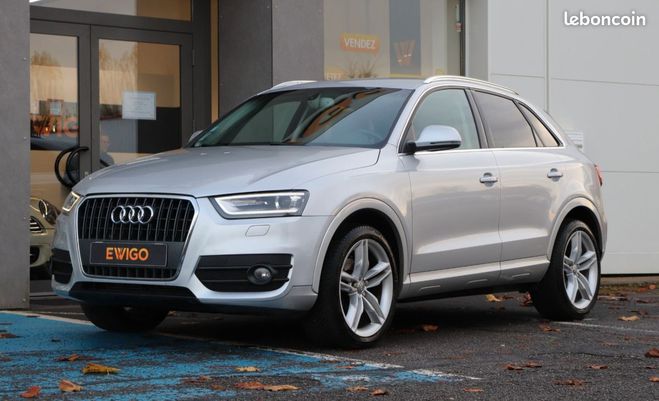 Cliquer pour voir la photo suivante Audi Q3 2.0 tdi 140ch ambition luxe jantes s-lin Gris de 2013