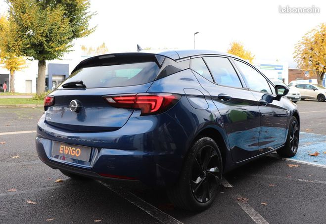 Opel Astra 1.5 d 122ch elegance bva- carplay Bleu de 2020