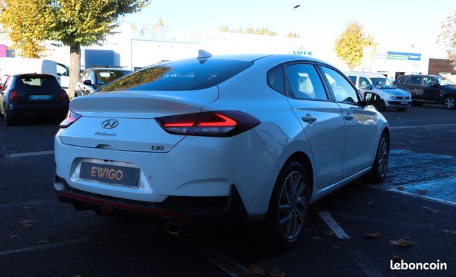 Hyundai I30 fastback 1.0 t-gdi 120 ch n line edition Blanc de 2019