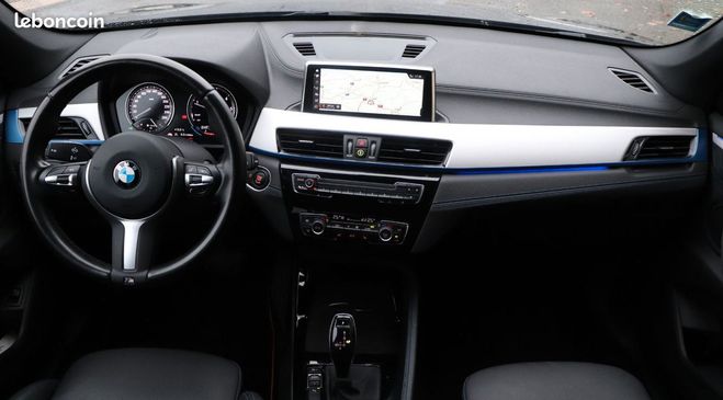 BMW X1 1.8 d 150ch m-sport sdrive bva entretien Noir de 2020