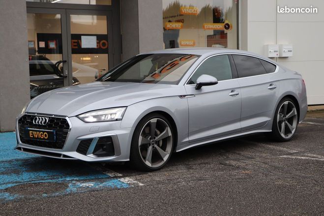 Cliquer pour voir la photo suivante Audi A5 Sportback 3.0 50 tdi 286 s line tiptroni Gris de 2021