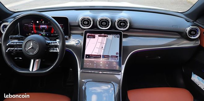 Mercedes Classe C berline 300e hybrid amg-line bva toit ou Blanc de 2023