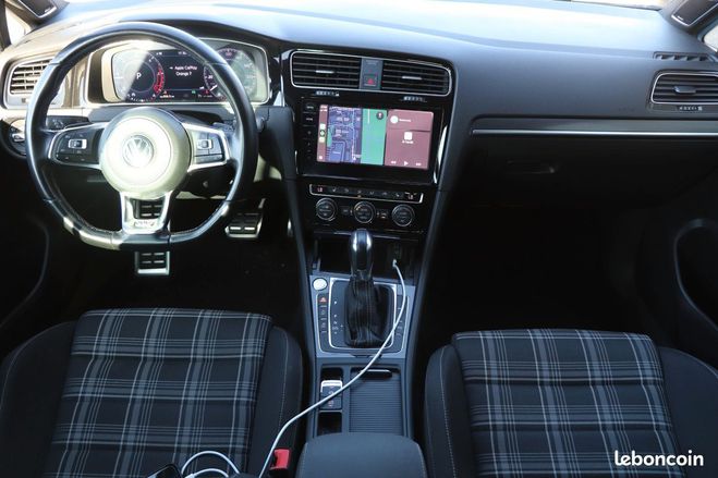 Volkswagen Golf 2.0 tdi 184 gtd dsg bva Blanc de 2017