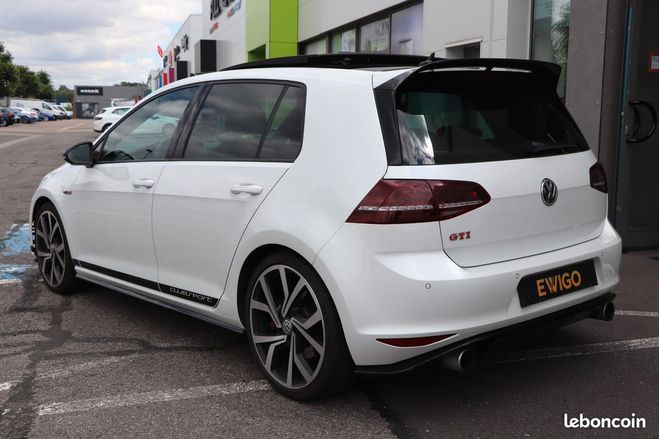 Volkswagen Golf 2.0 tsi 265 gti clubsport dsg bva Blanc de 2016