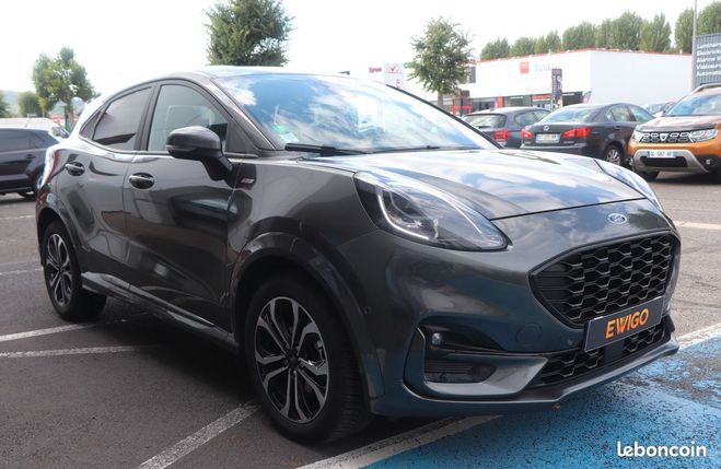 Ford Puma 1.0 ecoboost 125 hybrid mhev st-line Gris de 2023