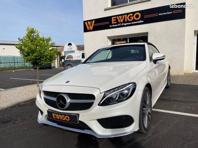 Mercedes Classe C CABRIOLET 220D 2.2 170CH 9G-TRONIC PACK  Blanc de 2016