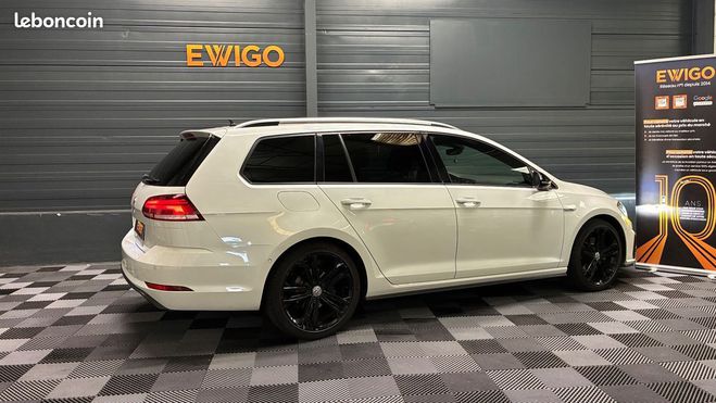 Volkswagen Golf break 2.0 tdi 184 bluemotion gtd dsg bva Blanc de 2017