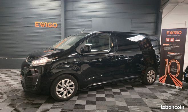 Cliquer pour voir la photo suivante Citroen Jumpy combi 2.0 hdi 120 l1h1 confort Noir de 2020