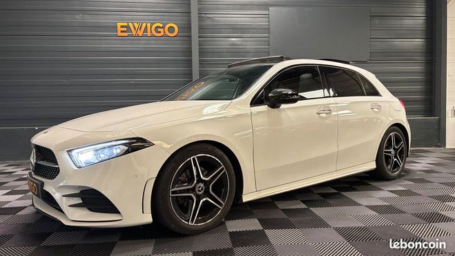 Cliquer pour voir la photo suivante Mercedes Classe A 1.5 180 d 115 amg line 7g-dct bva Blanc de 2018