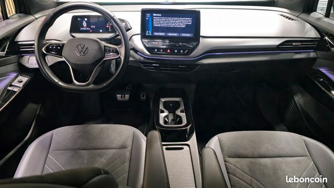 Volkswagen ID.4 electric 175 77kwh chargeur-135kwh famil Noir de 2022