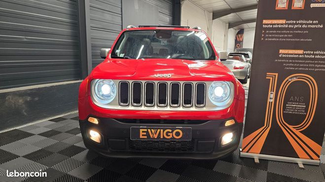 Jeep Renegade 1.6 multijet 120 limited 2wd bva start-s Rouge de 2018
