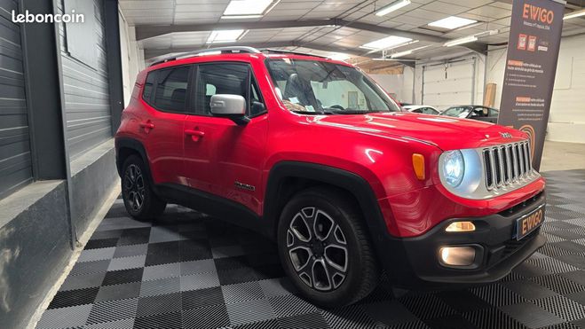 Jeep Renegade 1.6 multijet 120 limited 2wd bva start-s Rouge de 2018