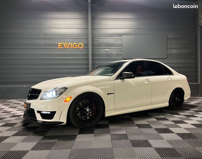 Mercedes Classe C 63 485 performance amg speedshift-mct bv Blanc de 2012